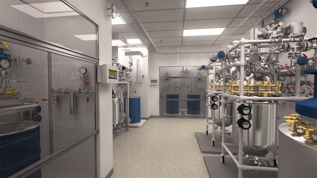 EPCMV for a continuous manufacturing facility, including design, procurement, and program management for wet granulation and equipment replacement.